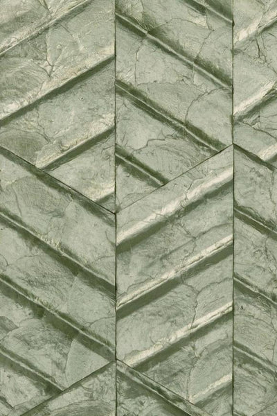 Lucea Capiz Shells Seagrass Wallpaper | Arte Europe