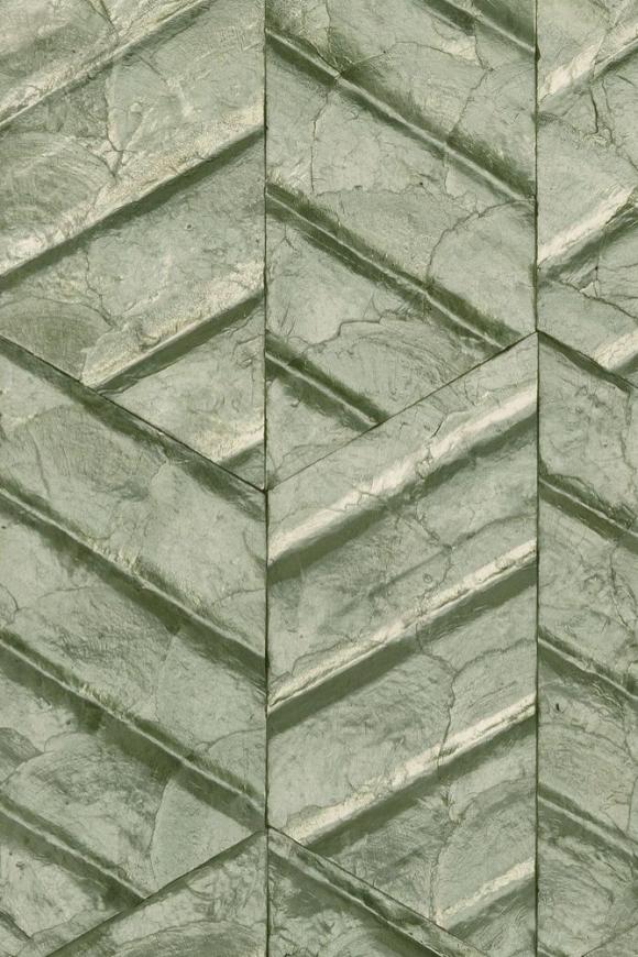 Lucea Capiz Shells Seagrass Wallpaper | Arte Europe
