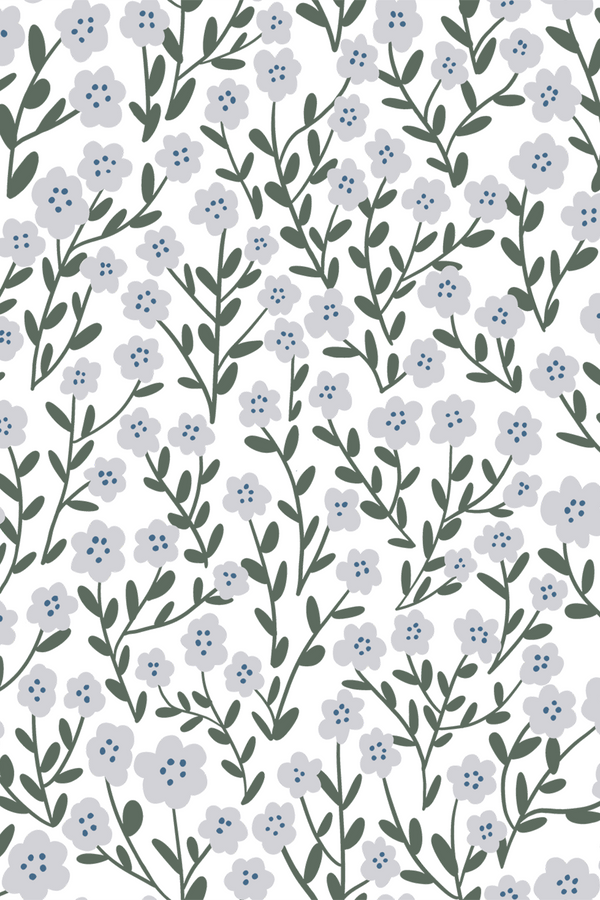 Wilda Willows Grey | Phillipe Romano Screen Prints