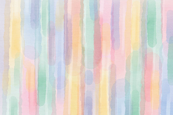 Pastel Rainfall Mural | Adrian Wallcovering | DW Bespoke Studios