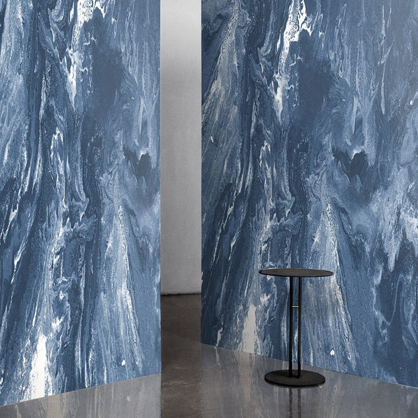 Bagoa Blue, Made to Measure Mural Type II Wallcoverings | Tres Tintas