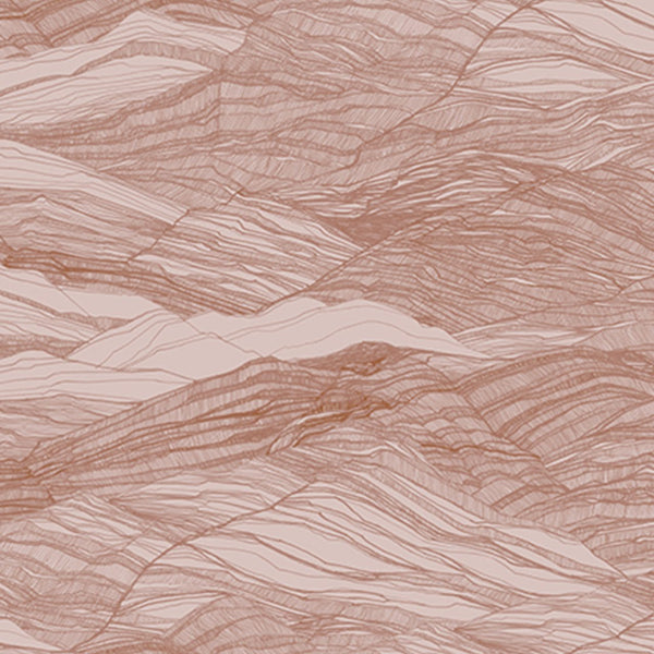 Area Pink, Made to Measure Mural Type II Wallcoverings | Tres Tintas