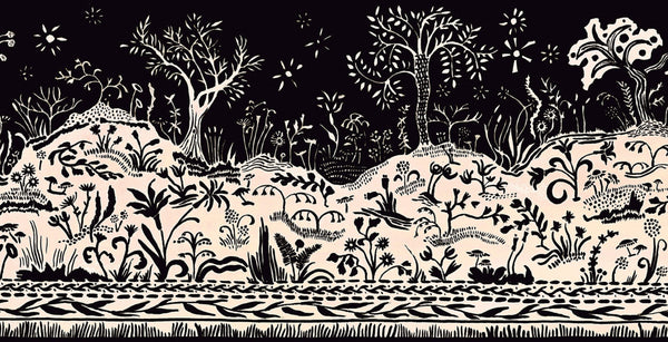 Scenari Negro, Made to Measure Mural Type II Wallcoverings | Tres Tintas
