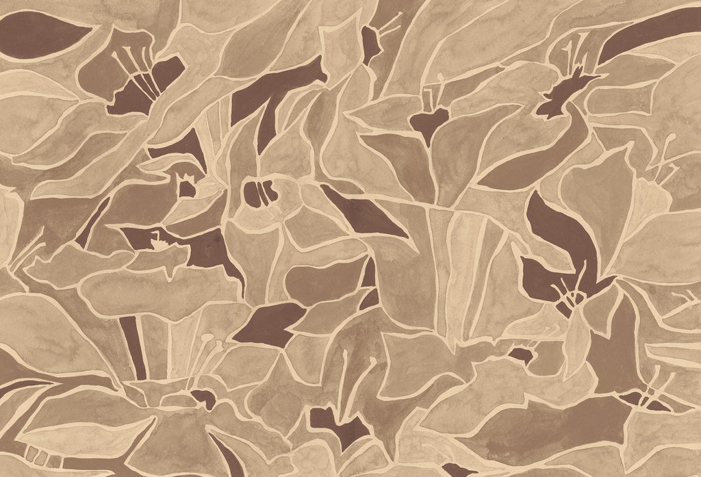 Maximalism Marrón, Made to Measure Mural Type II