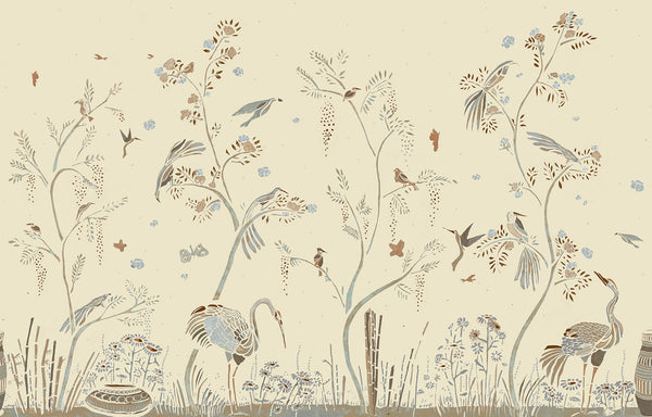 Nox Beige, Made to Measure Linen Wallcoverings | Tres Tintas