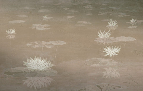 Aqua Beige, Made to Measure Linen Wallcoverings | Tres Tintas