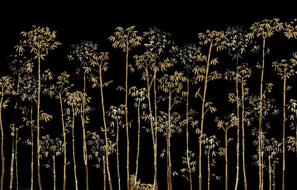 Bambú Negro, Made to Measure Metallic Wallcoverings | Tres Tintas