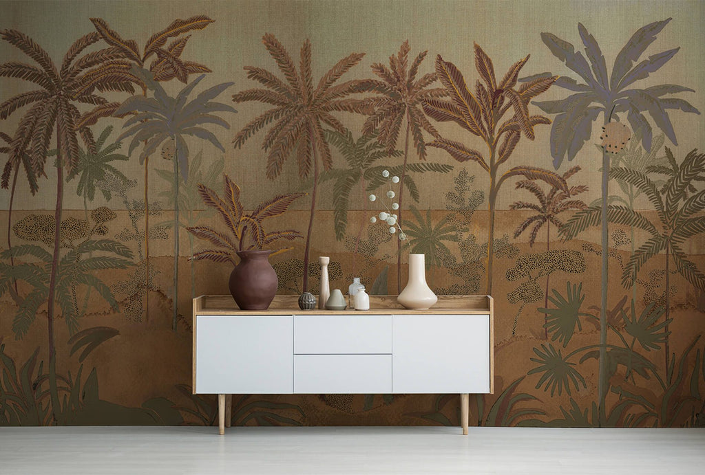Oasis Rojo, Made to Measure Linen