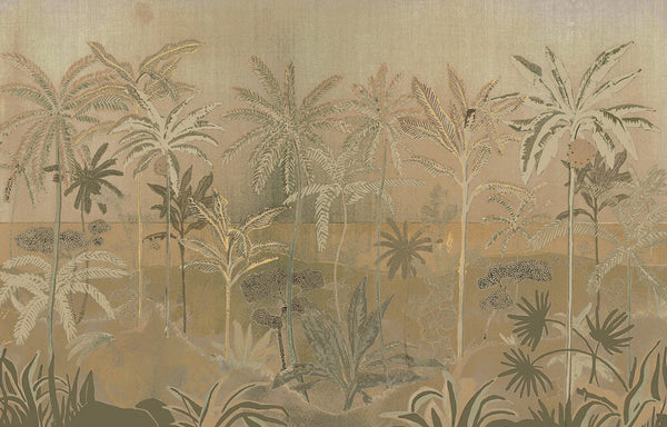 Oasis Beige, Made to Measure Linen Wallcoverings | Tres Tintas