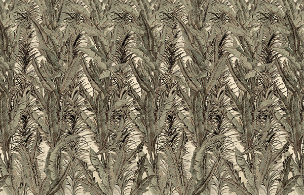 Frondo Beige, Made to Measure Linen Wallcoverings | Tres Tintas