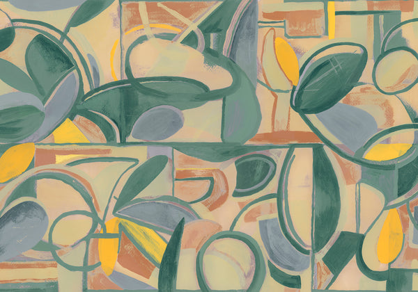Giant Abstract M4905-2 Wallcovering | Tres Tintas
