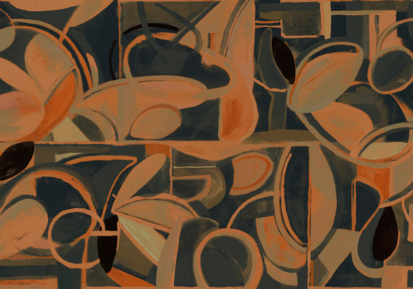 Giant Abstract M4905-3 Wallcovering | Tres Tintas