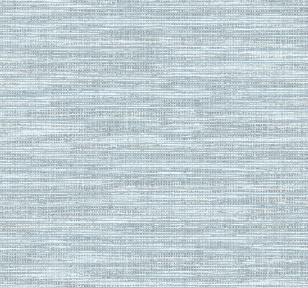 Malibu Beachgrass Wallpaper - Coastal Faux Grasscloth - Blue Oasis | Malibu Wallpaper