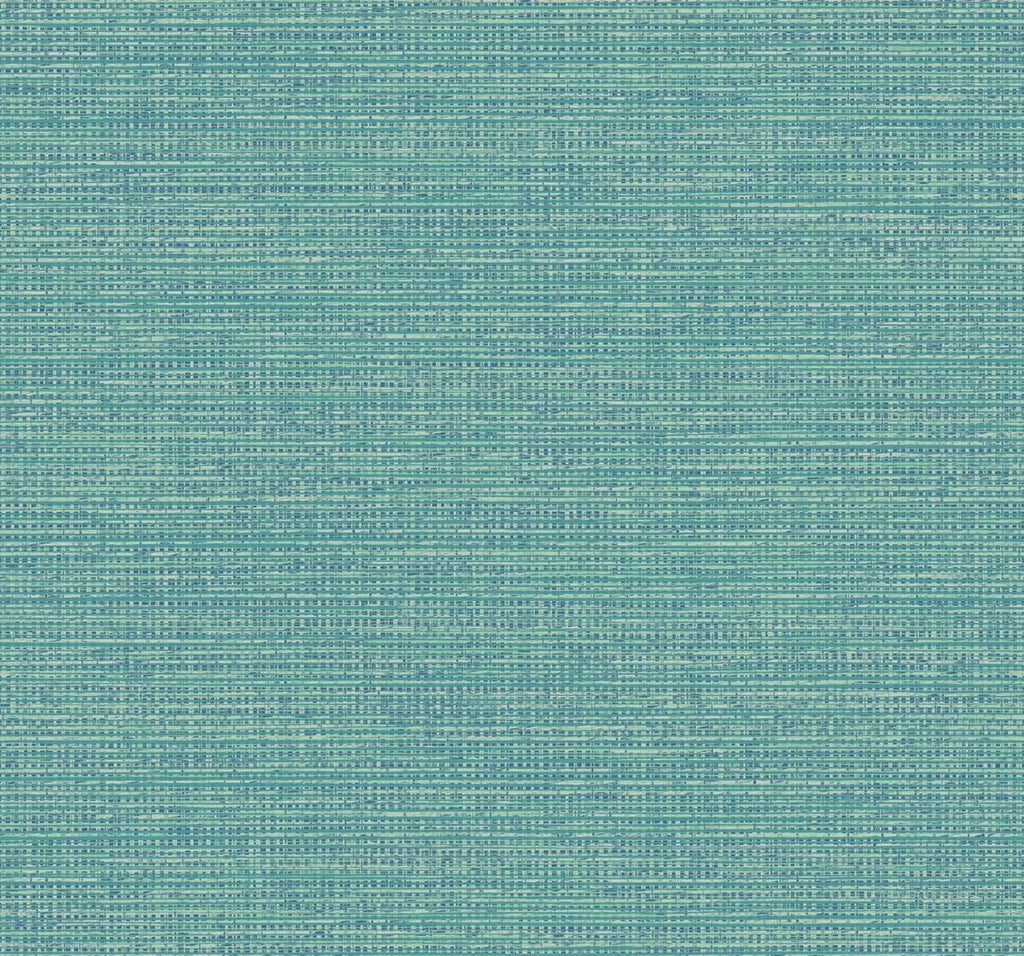 Malibu Beachgrass Wallpaper - Coastal Faux Grasscloth - Tropic Green | Malibu Wallpaper