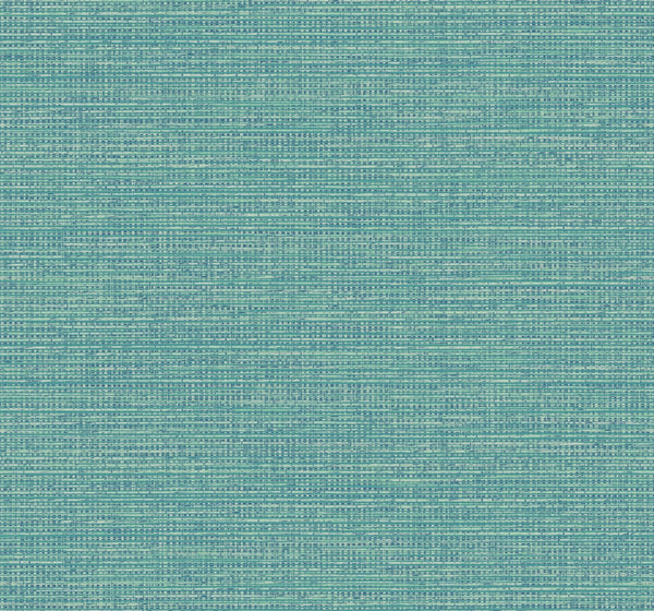 Malibu Beachgrass Wallpaper - Coastal Faux Grasscloth - Tropic Green | Malibu Wallpaper