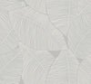 Malibu Summer Magnolia Wallpaper - Coastal Botanical - Daydream Gray | Malibu Wallpaper