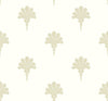 Malibu Summer Fan Wallpaper - Coastal Fleur De Lis - Sand Dunes | Malibu Wallpaper