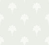 Malibu Summer Fan Wallpaper - Coastal Fleur De Lis - White Sands | Malibu Wallpaper