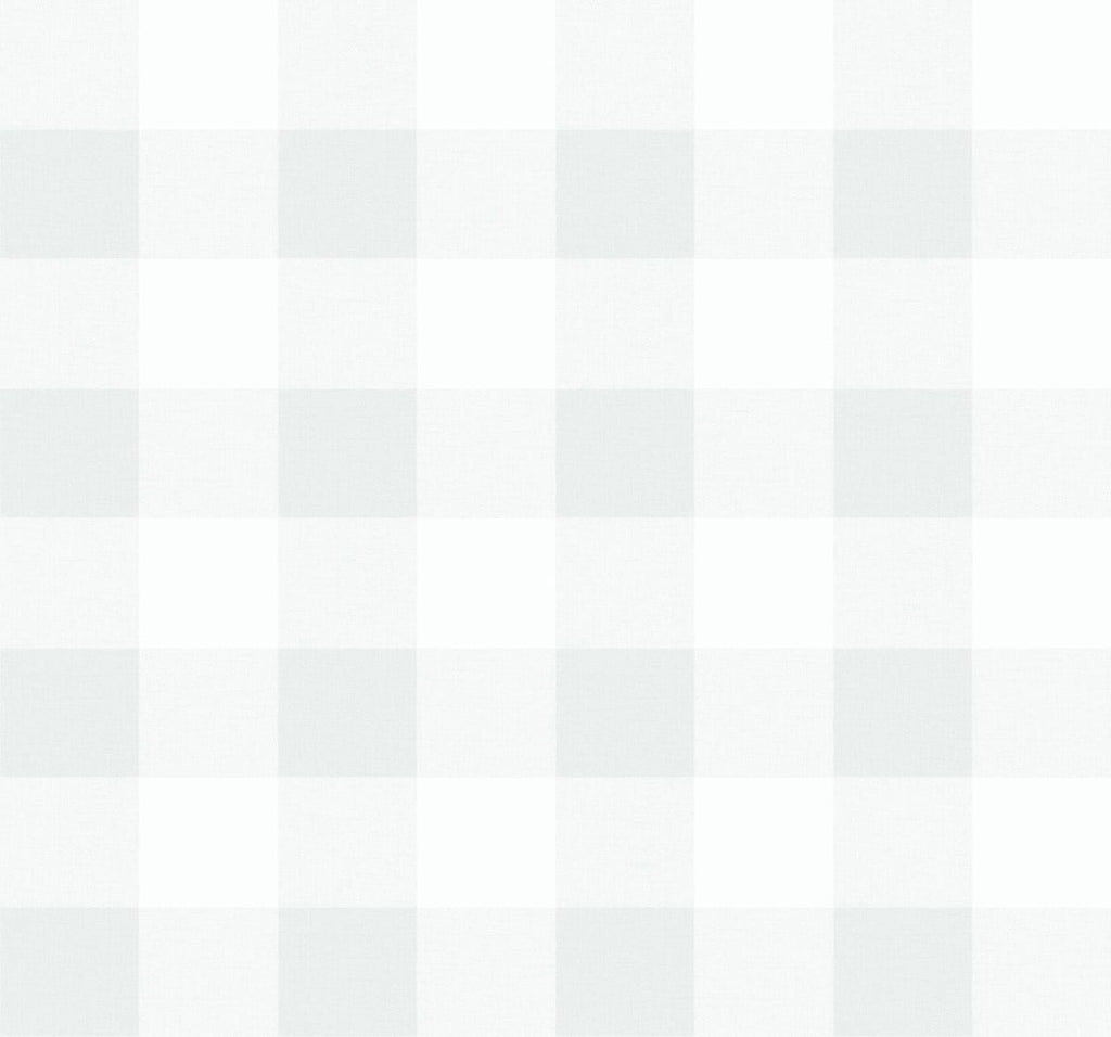 Malibu Picnic Plaid Wallpaper - Coastal Plaid - White Sands | Malibu Wallpaper