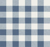Malibu Picnic Plaid Wallpaper - Coastal Plaid - Coastal Blue | Malibu Wallpaper