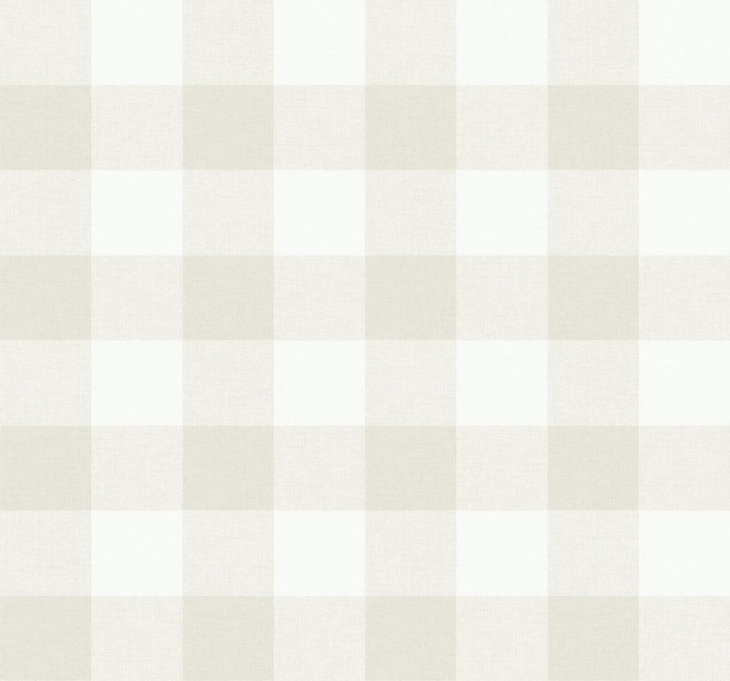 Malibu Picnic Plaid Wallpaper - Coastal Plaid - Sand Dunes | Malibu Wallpaper