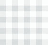 Malibu Picnic Plaid Wallpaper - Coastal Plaid - Daydream Gray | Malibu Wallpaper