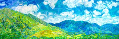 Emerald Moments - Light Sky Blue Commercial Wallcovering | Koroseal