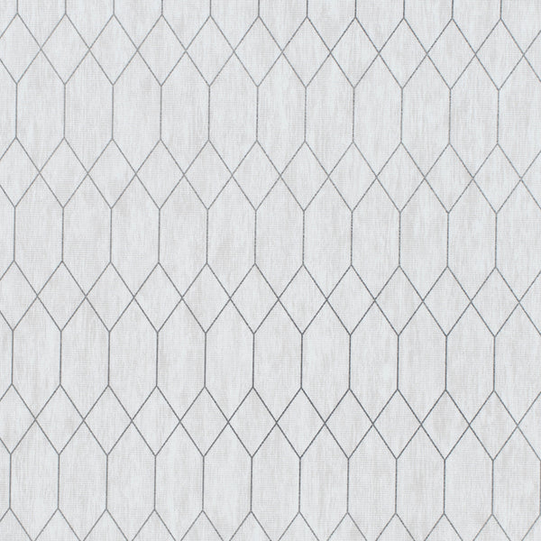 Prague Brixton Chroma White Wallcovering | Phillipe Romano