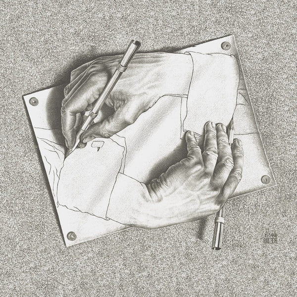 Drawing Hands | MC Escher Wallcovering