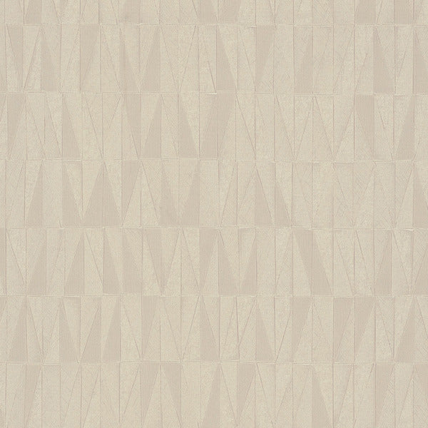 Paris Geometrica Champagne Wallcovering | Phillipe Romano