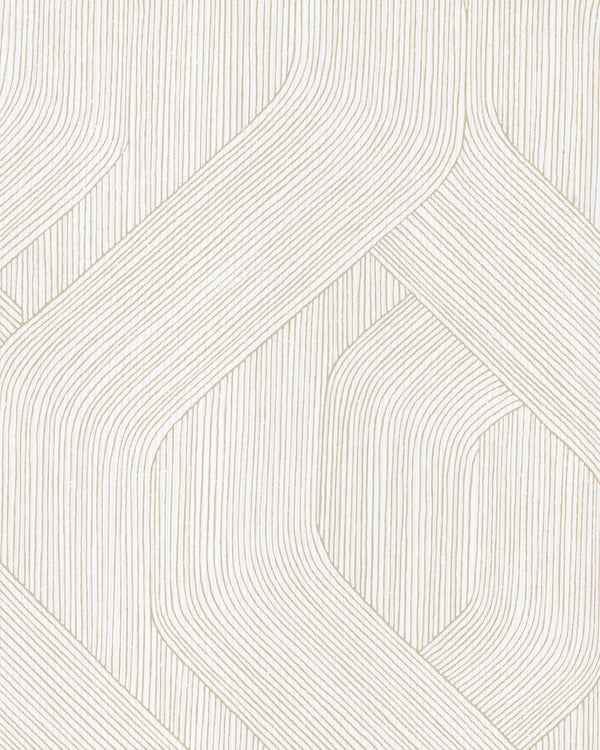 Paris Impulse Meringue Wallcovering | Phillipe Romano