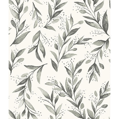 Perranporth Charcoal Wallcovering | Jeffrey Stevens