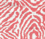 New Shrimp on White Wallcoverings | Suncloth