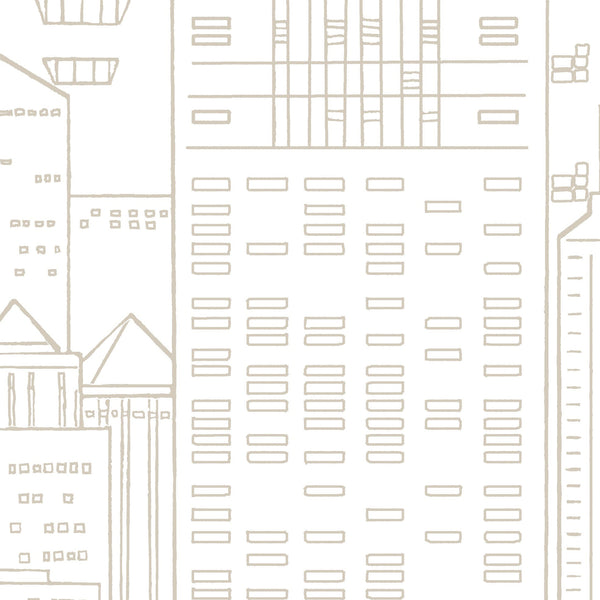Prague Urbanscape Havering Wallcovering | Phillipe Romano