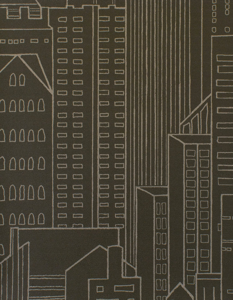 Prague Urbanscape Midwood Wallcovering | Phillipe Romano