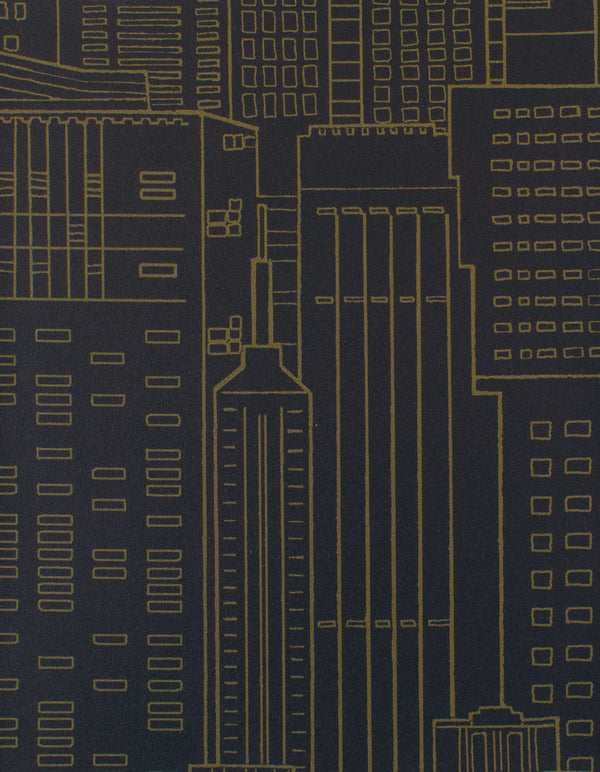 Prague Urbanscape Seagate Wallcovering | Phillipe Romano