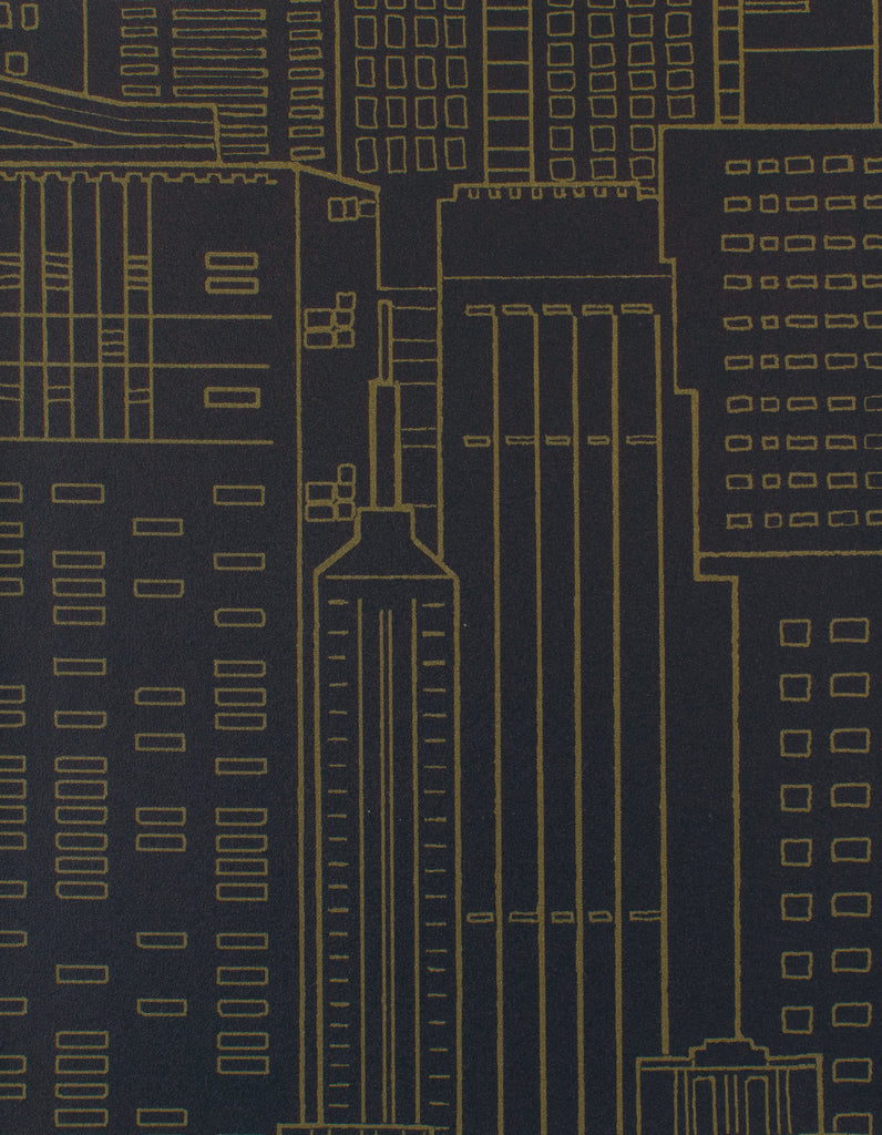 Prague Urbanscape Seagate Wallcovering | Phillipe Romano