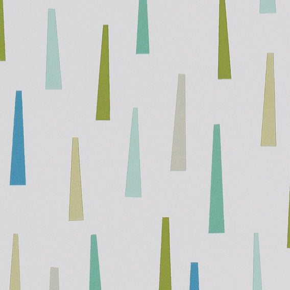 Showers By Alexander Girard, 1958 Emerald Light And Turquoise | Maharam