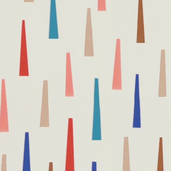Showers By Alexander Girard, 1958 Crimson And Ultramarine | Maharam
