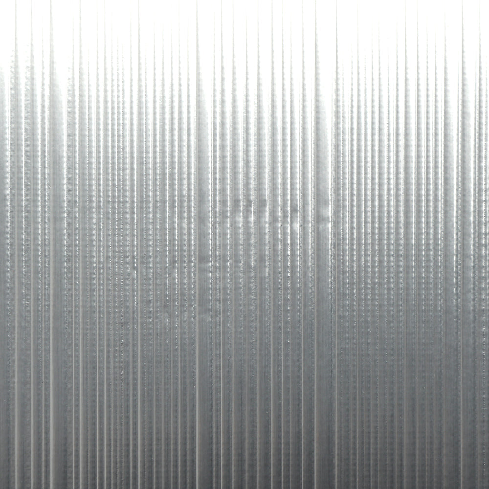 Costola Argento - Silver Wallcovering | Phillipe Romano