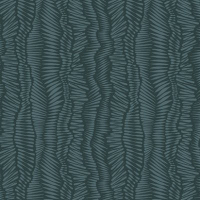 Minetta Urban Jungle - Dark Teal Commercial Wallcovering | Koroseal