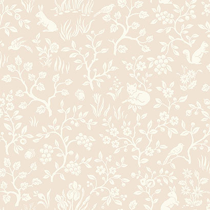 Fox & Hare Wallpaper | Jeffrey Stevens