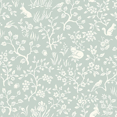 Fox & Hare Wallpaper | Jeffrey Stevens