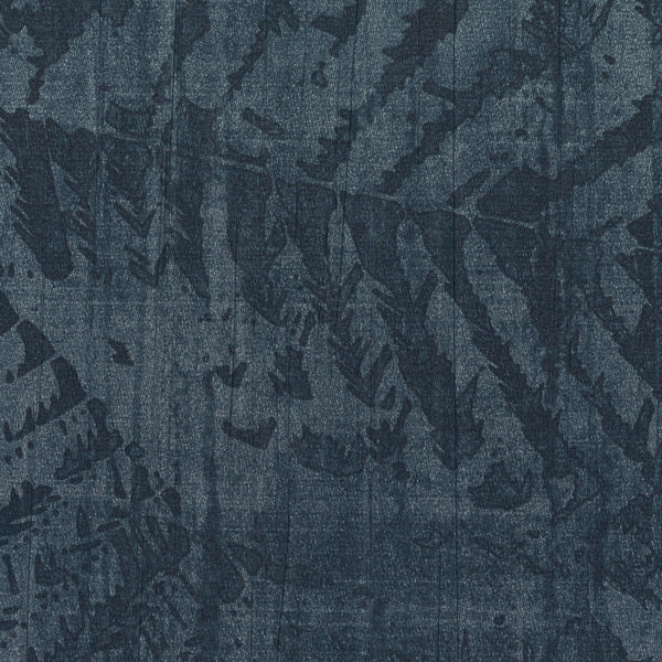 Prague Kew Gardens Blue Ink Wallcovering | Phillipe Romano