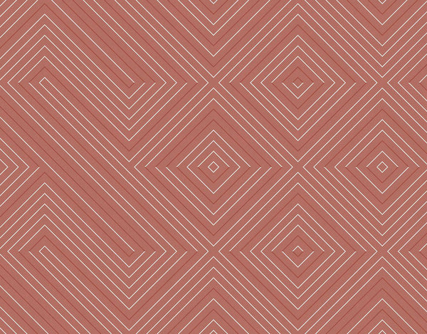 Llosa Red, Made to Measure Mural Type II Wallcoverings | Tres Tintas