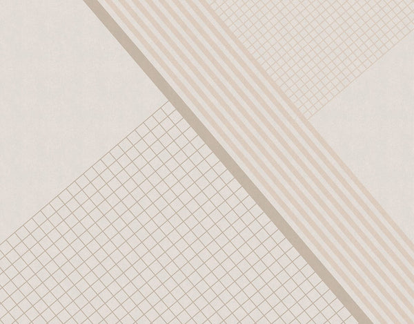 Ixent Beige, Made to Measure Mural Type II Wallcoverings | Tres Tintas