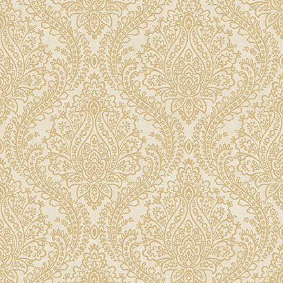 Tattersall Damask Wallpaper | Jeffrey Stevens