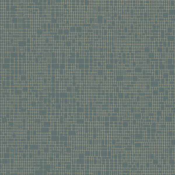 Copenhagen Edison Blue Cargo Wallcovering | Phillipe Romano