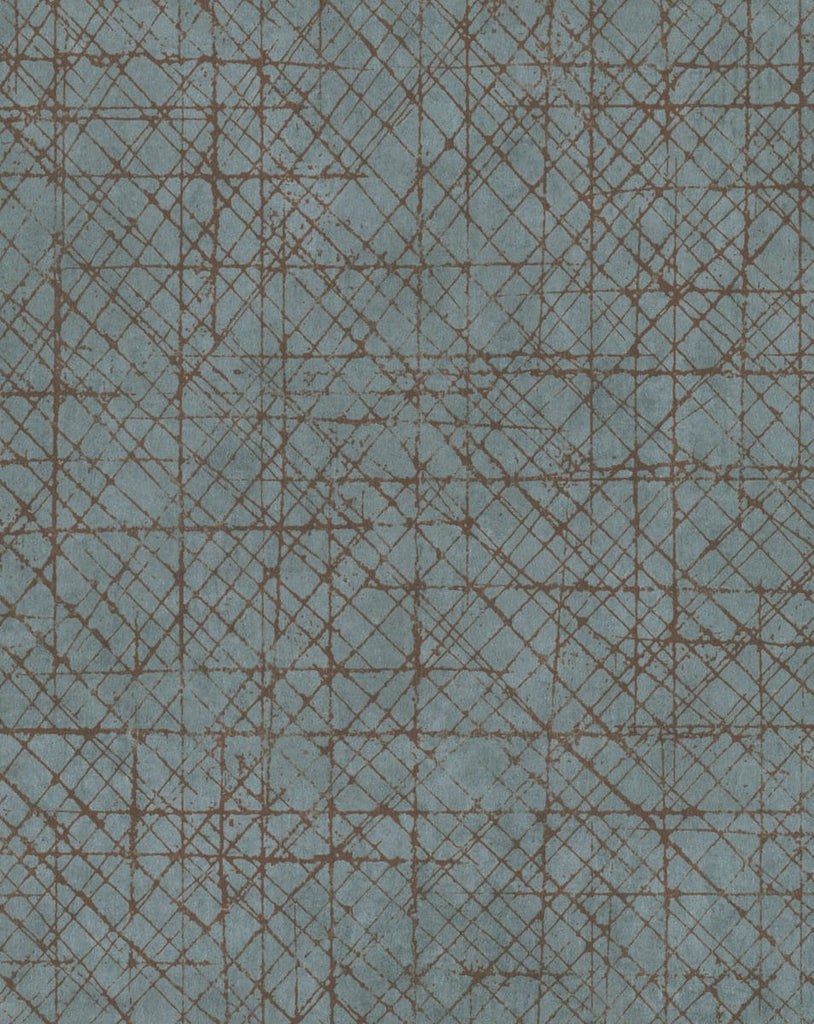 Copenhagen Voltage Blue Cargo Wallcovering | Phillipe Romano