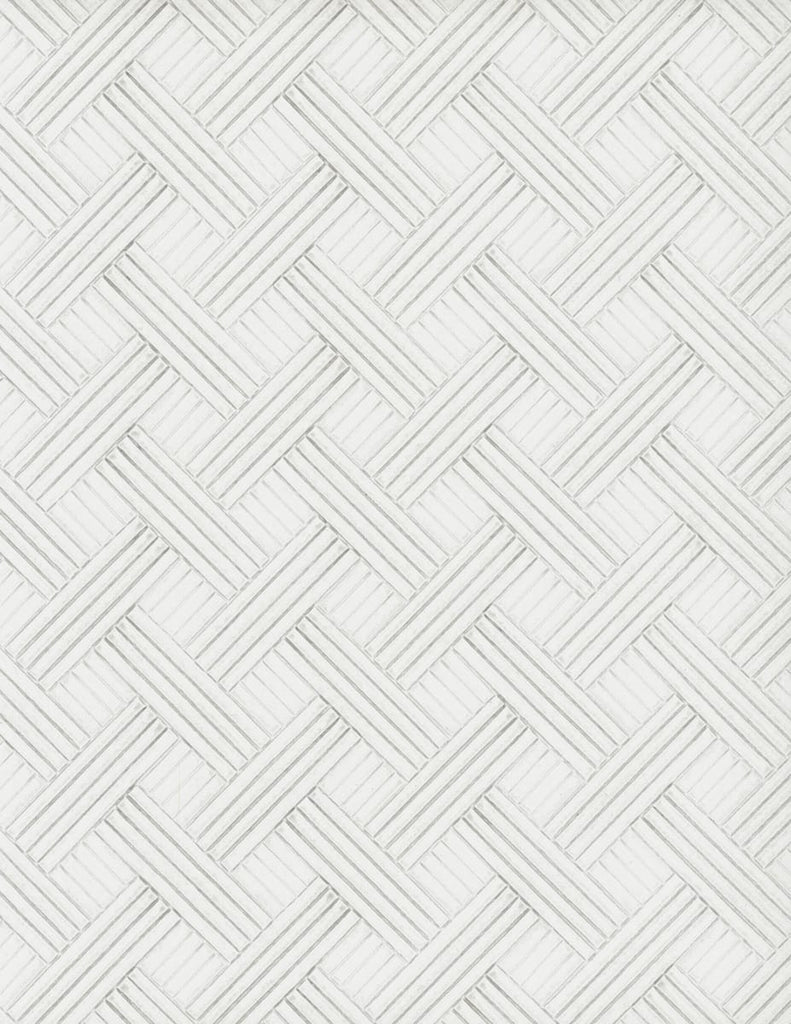 Copenhagen Assembly Optic White Wallcovering | Phillipe Romano